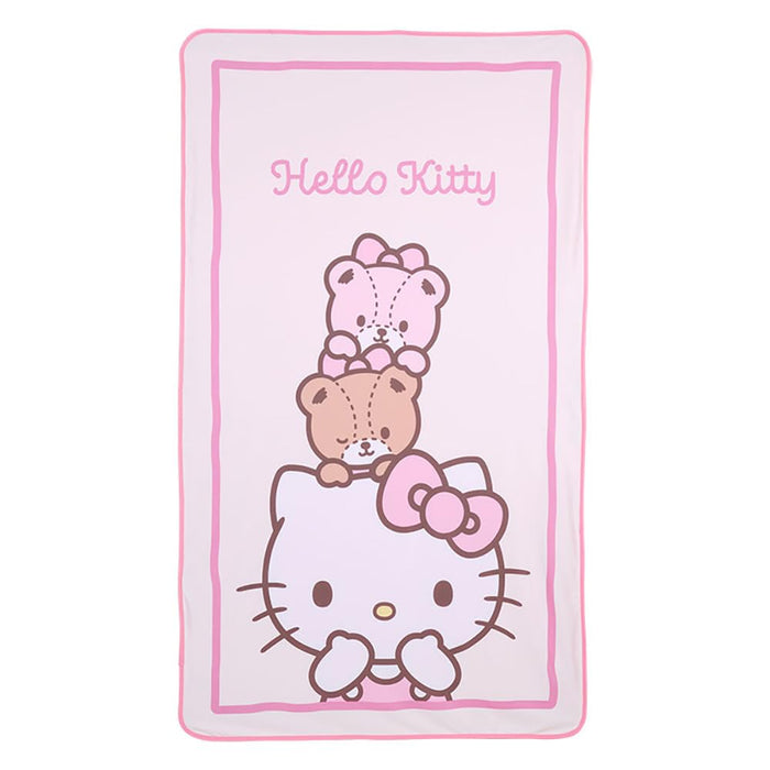 Sanrio Hello Kitty Cool-To-The-Touch Nap Blanket 95x0.3x160Cm- Japan Figure Store - #1 Bring To You The Best Japanese Goods