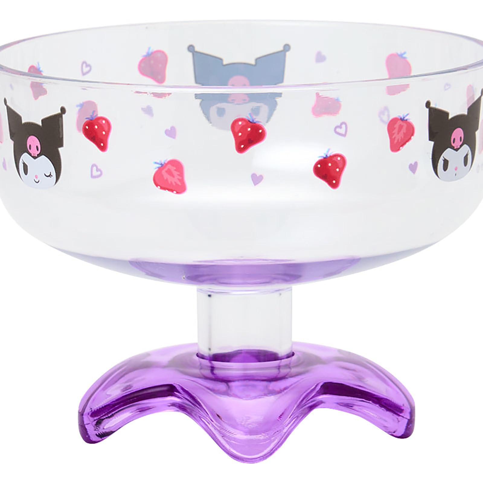 Sanrio Dessert Cup Kuromi Resin Tableware 313505 Durable and Stylish