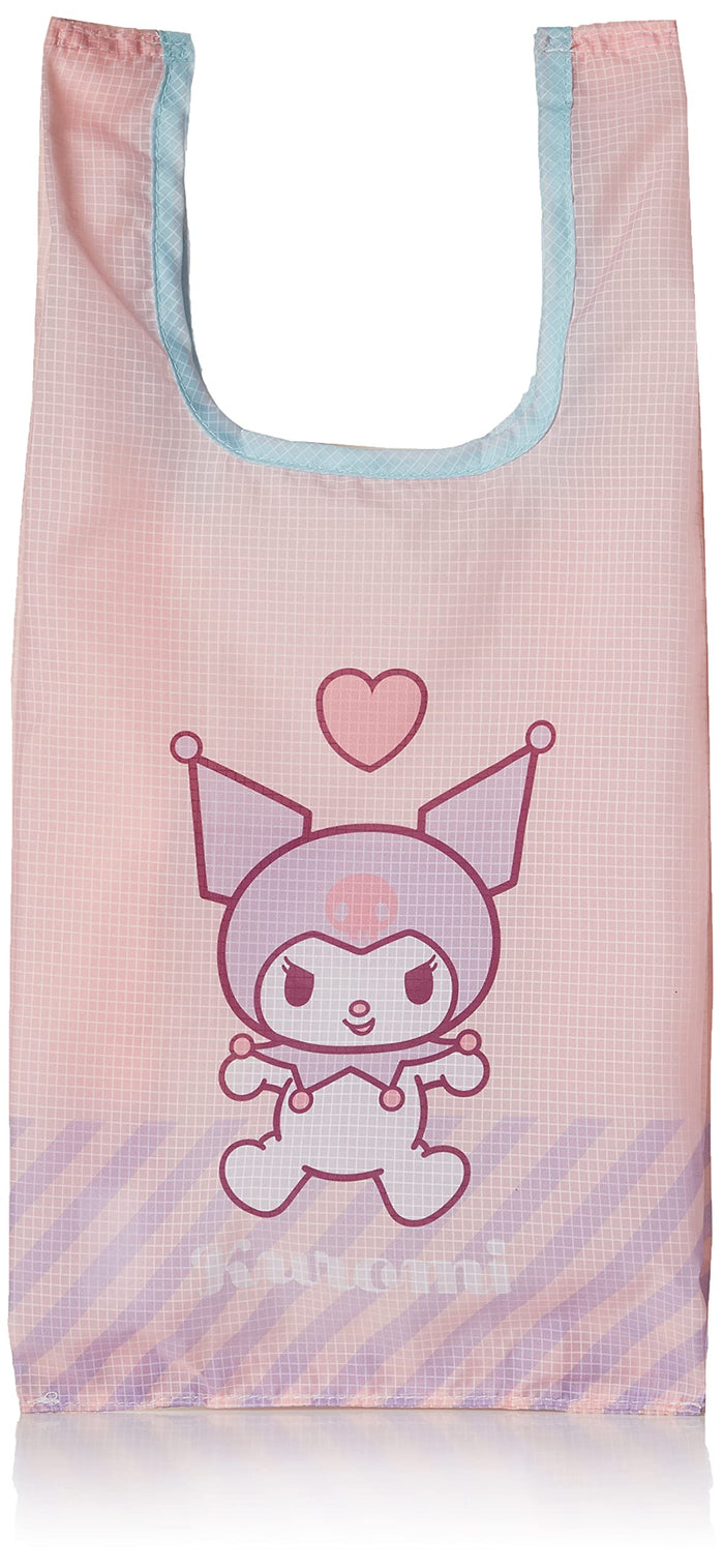 Sanrio Women's Light Pink Eco Bag 0020 Krm-008 Reusable Tote Bag- Japan Figure Store - #1 Bring To You The Best Japanese Goods