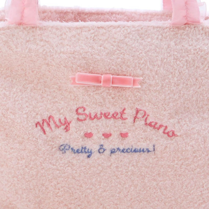 Sanrio My Sweet Piano Face-Shaped Handbag My Little Treasure Pink Bag- Japan Figure Store - #1 Bring To You The Best Japanese Goods