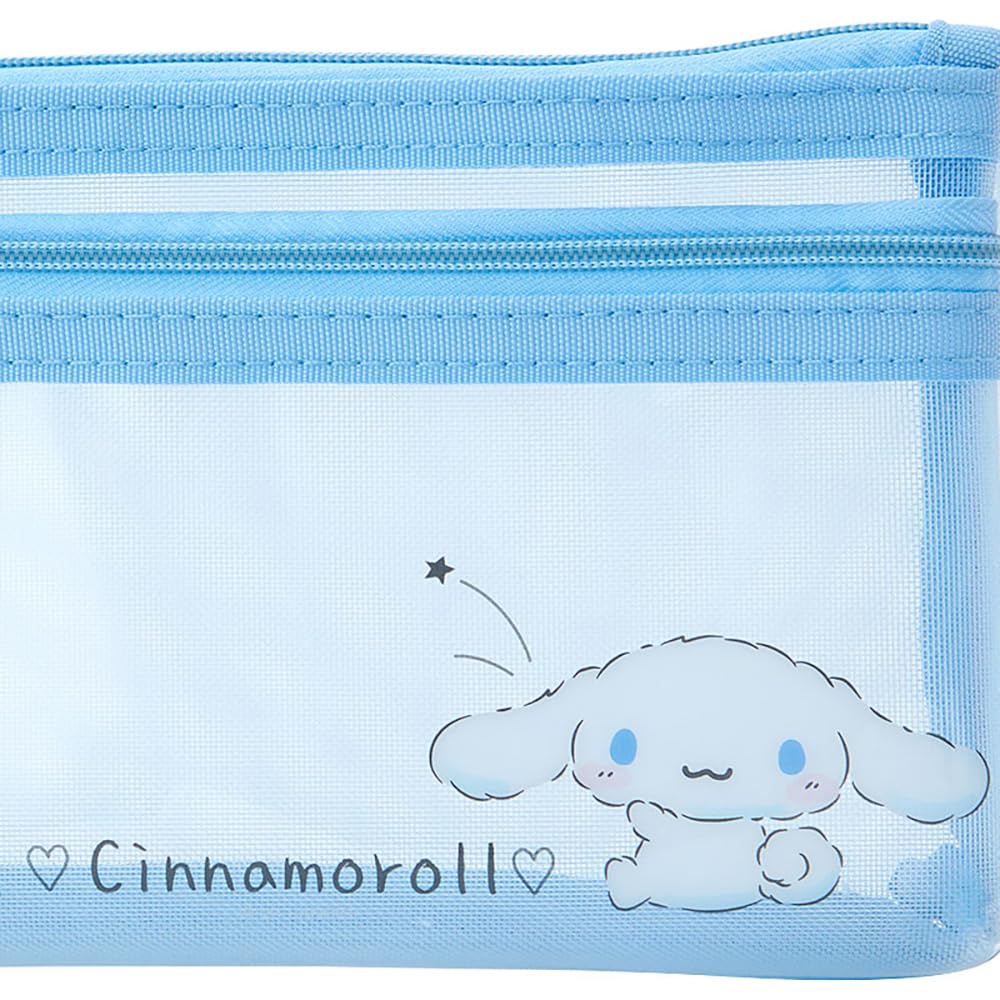 Sanrio Cinnamoroll Flat Pen Case 11x20x2.5 cm | Cute Stationery Organizer- Japan Figure Store - #1 Bring To You The Best Japanese Goods