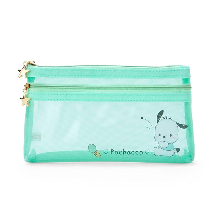 Sanrio Pochacco Flat Pen Case 11x20x2.5 cm - Cute Character Design- Japan Figure Store - #1 Bring To You The Best Japanese Goods