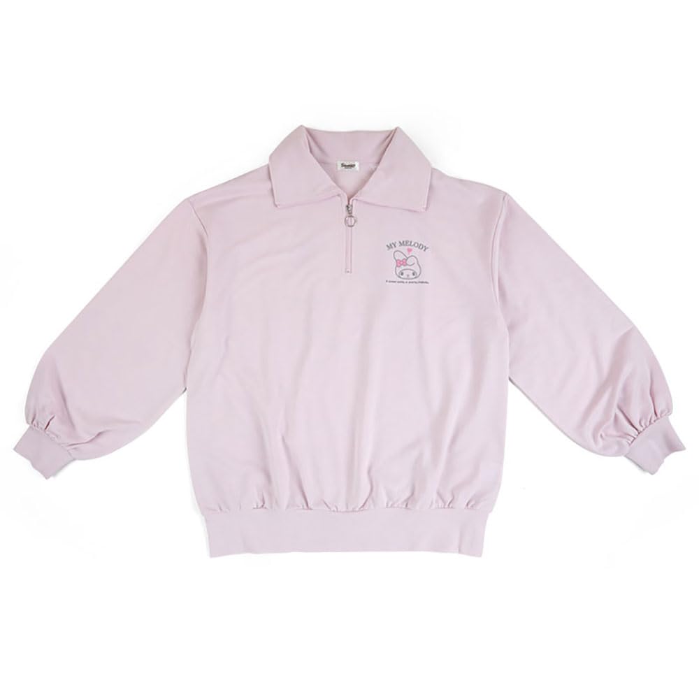 Sanrio My Melody Half Zip Sweatshirt 437867 - Cute Character Design- Japan Figure Store - #1 Bring To You The Best Japanese Goods