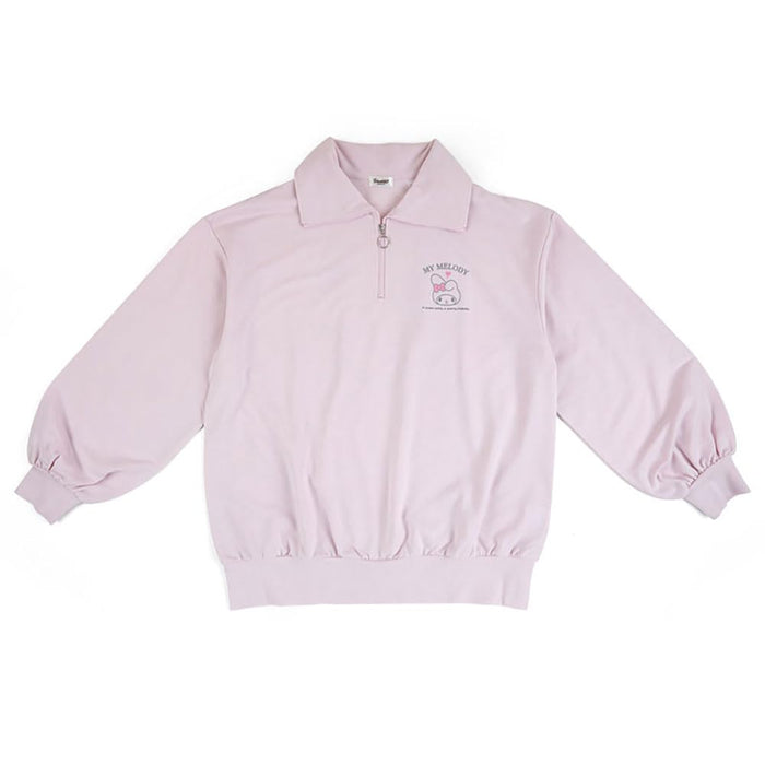 Sanrio My Melody Half Zip Sweatshirt 437867 - Cute Character Design- Japan Figure Store - #1 Bring To You The Best Japanese Goods