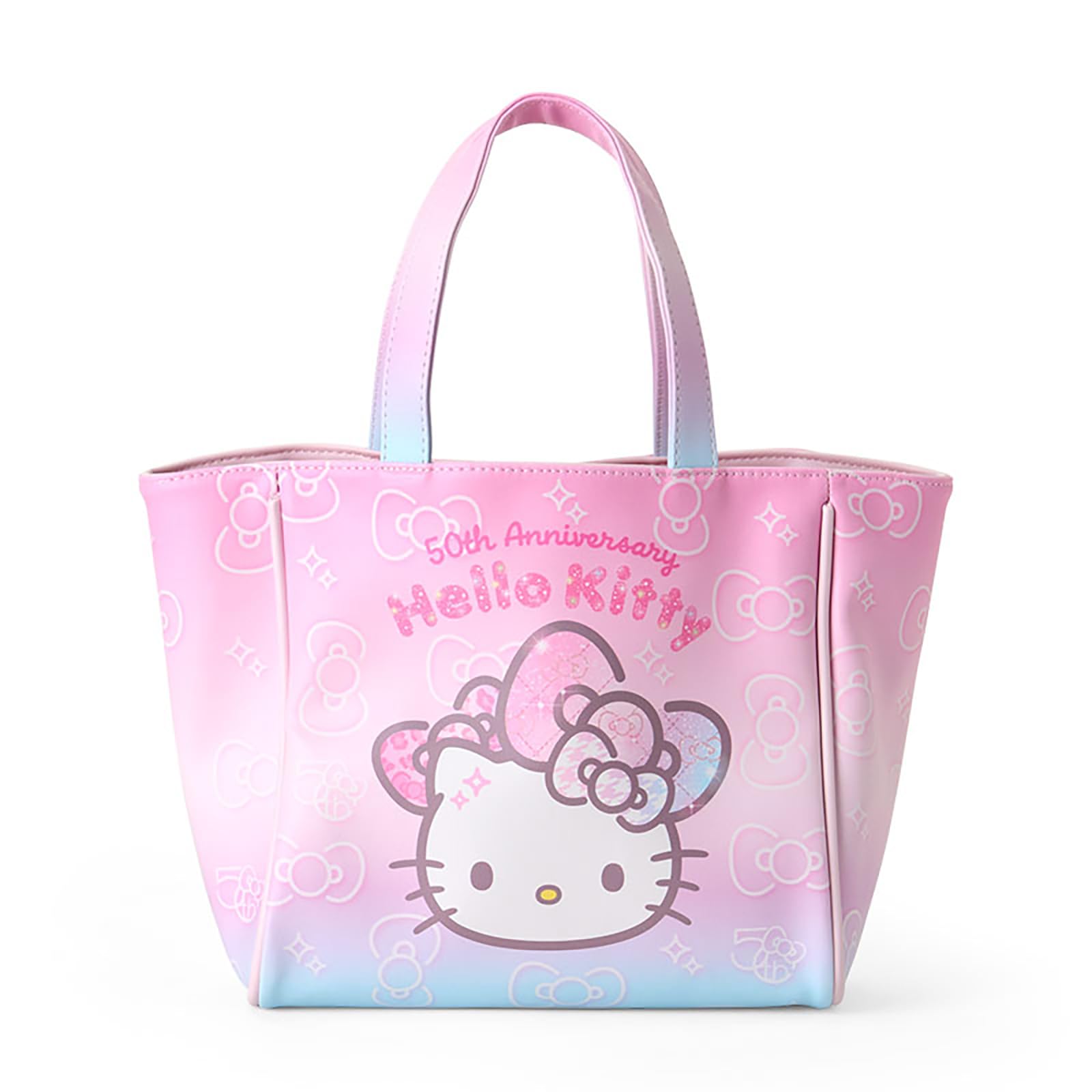 Sanrio Hello Kitty 50th Birthday Fashionable Ribbons Handbag 322008