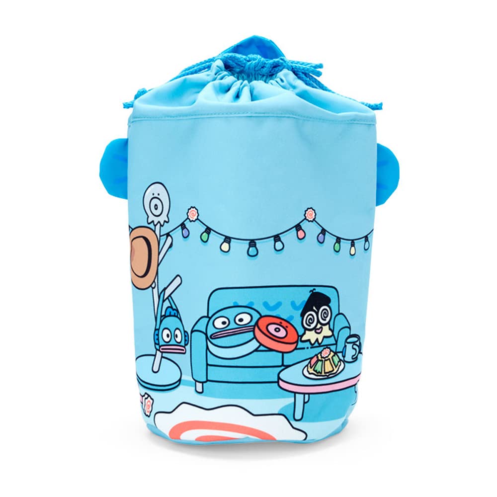 Sanrio Hangyodon Storage Drawstring Bag Gyodon Room 967173 Durable Portable- Japan Figure Store - #1 Bring To You The Best Japanese Goods