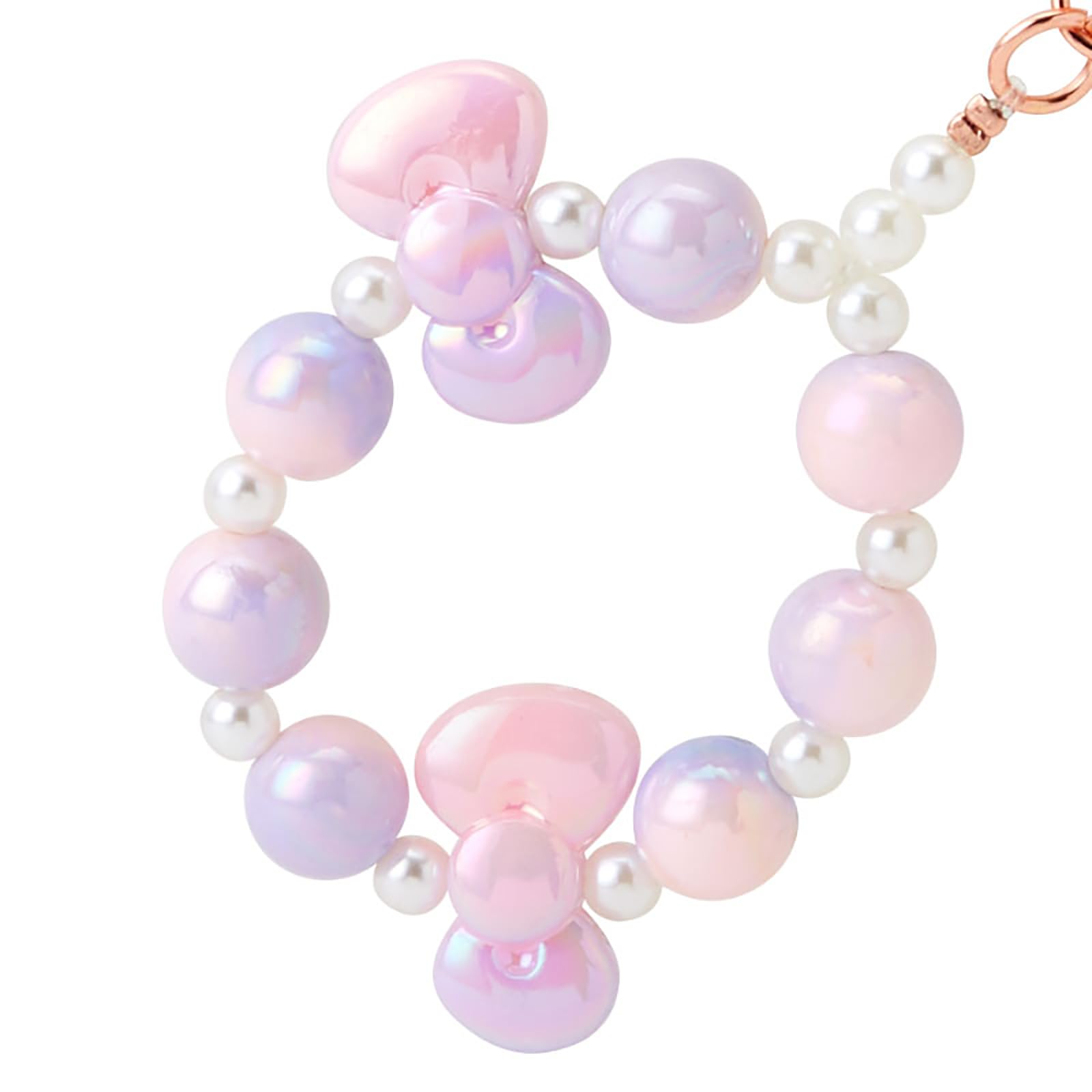 Sanrio Hello Kitty Fashionable Ribbons 50th Birthday Keychain 323608