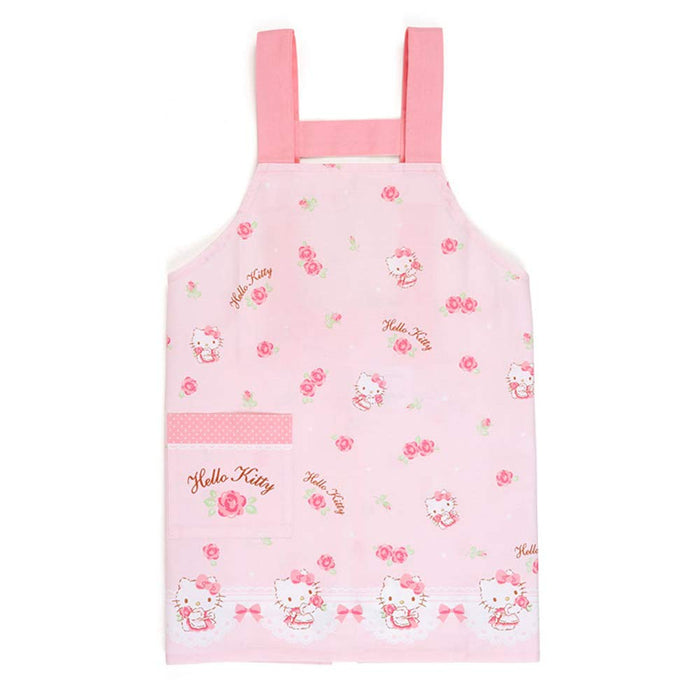 Sanrio Hello Kitty Kids Apron 110Cm Rose 913031- Japan Figure Store - #1 Bring To You The Best Japanese Goods
