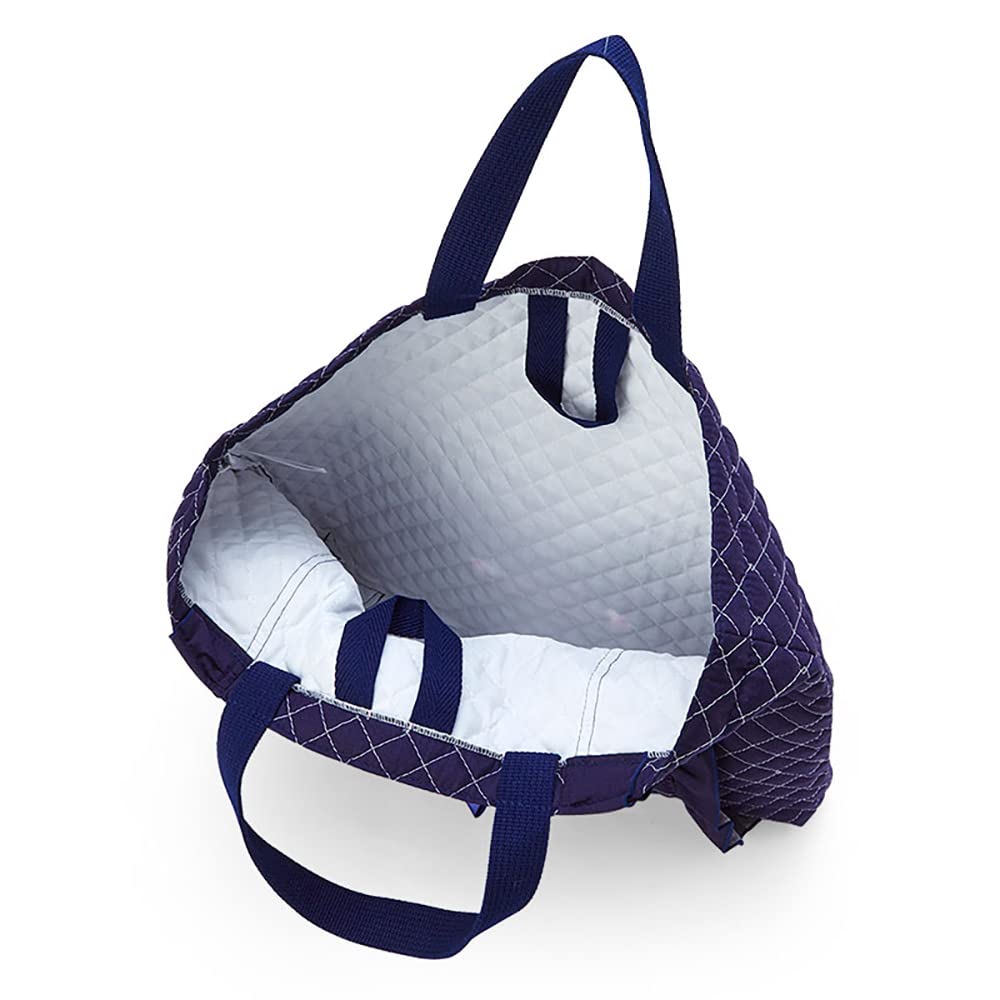 Sanrio Hello Kitty Navy Quilted Lesson Bag Durable and Stylish 765368- Japan Figure Store - #1 Bring To You The Best Japanese Goods