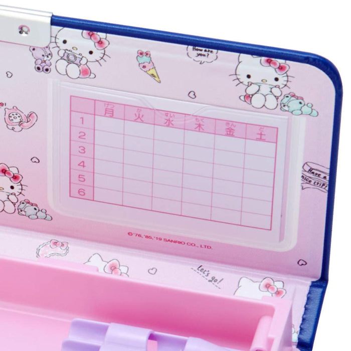 Sanrio Hello Kitty Pencil Case Single-Sided Opening Trip Edition- Japan Figure Store - #1 Bring To You The Best Japanese Goods