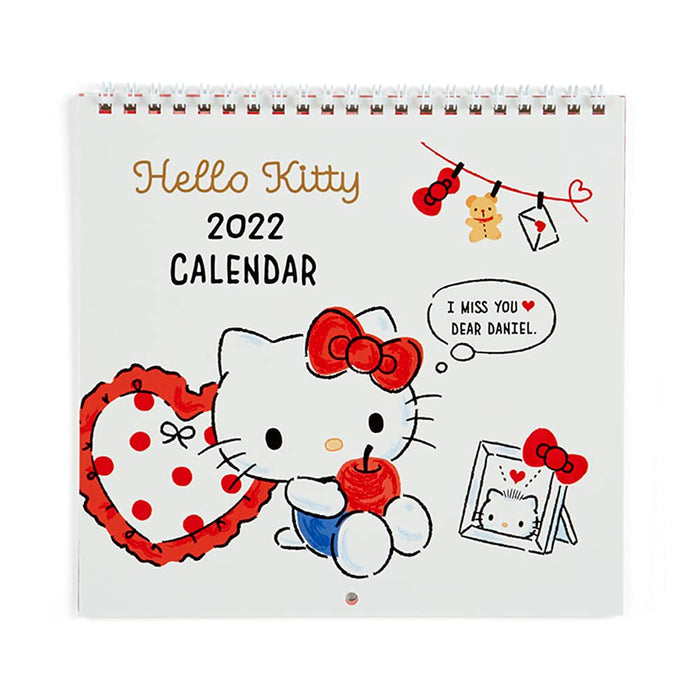 Sanrio Hello Kitty Wall Calendar 2022 Medium Size 746452- Japan Figure Store - #1 Bring To You The Best Japanese Goods