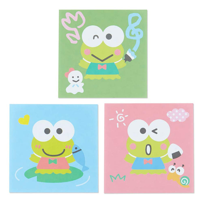 Sanrio Kerokerokeroppi Face Square Memo 410501 - Cute Desk Accessory- Japan Figure Store - #1 Bring To You The Best Japanese Goods