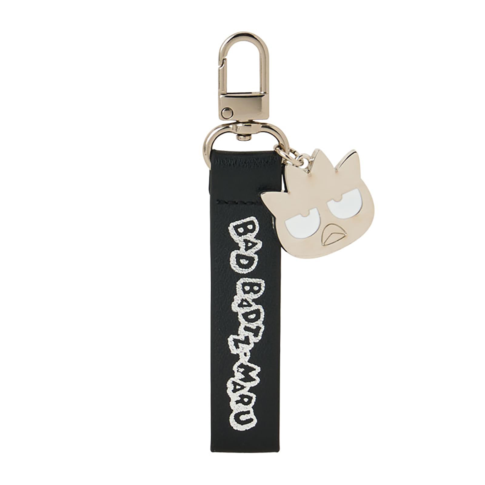 Sanrio Bad Badtz-Maru Keychain - PU Leather Durable Zinc Alloy and Steel