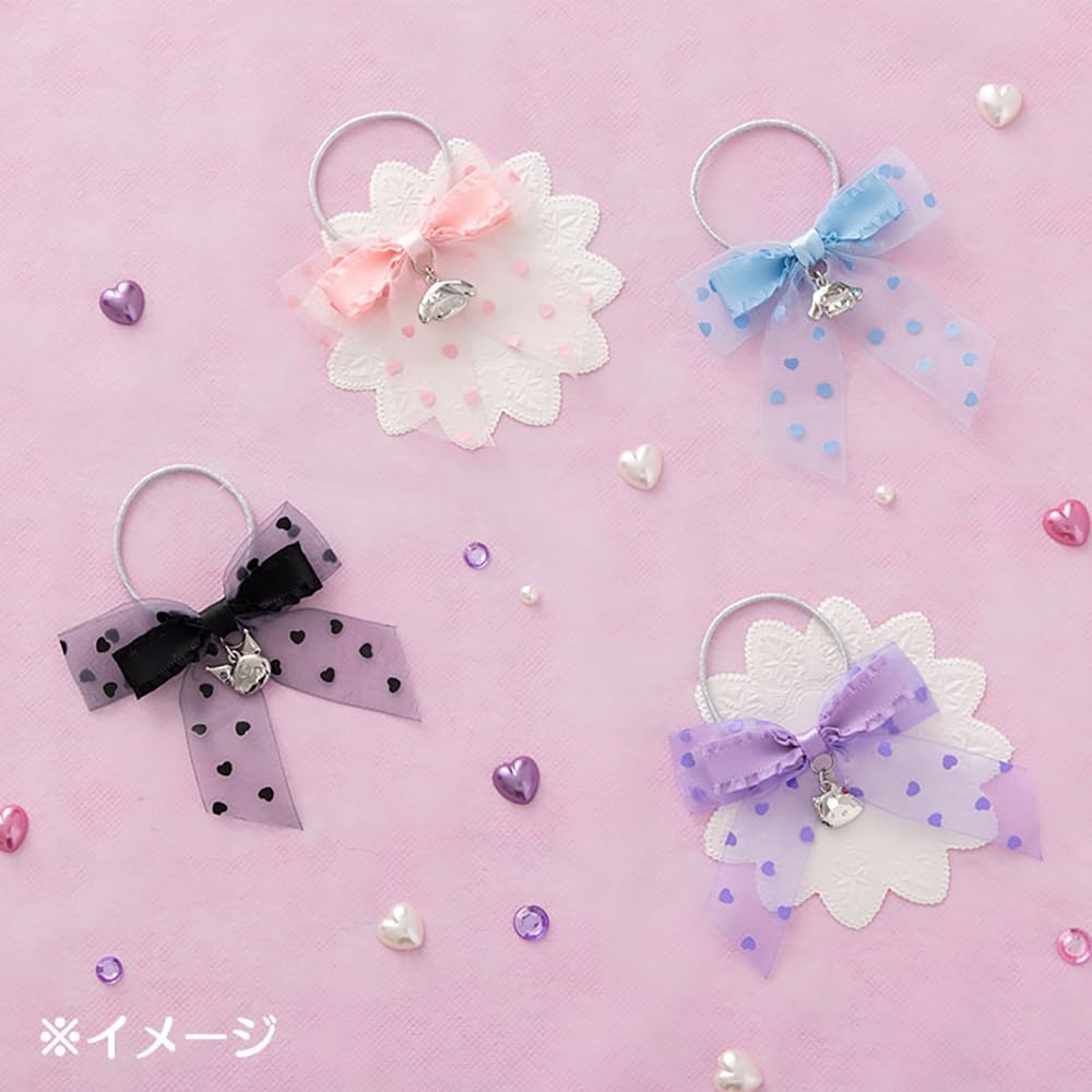 Sanrio Cinnamoroll Kids Organza Ribbon Ponytail Holder - 8 x 8 x 0.8 cm- Japan Figure Store - #1 Bring To You The Best Japanese Goods