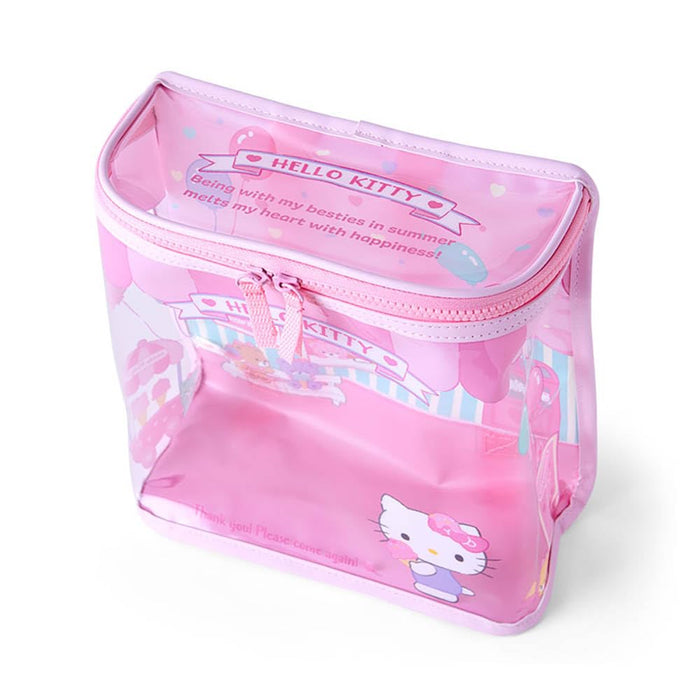 Sanrio Kids Clear Hello Kitty Backpack 780707 Durable Transparent School Bag- Japan Figure Store - #1 Bring To You The Best Japanese Goods