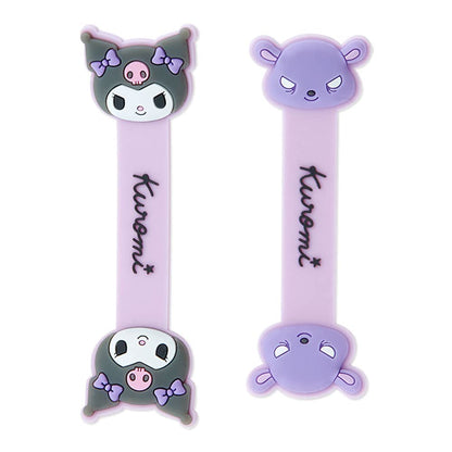 Sanrio Kuromi Cable Clip Set of 2 for Easy Cable Management and Organization- Japan Figure Store - #1 Bring To You The Best Japanese Goods