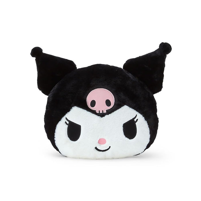 Sanrio Kuromi Face-Shaped Cushion S 272639 - Cute and Cozy Pillow- Japan Figure Store - #1 Bring To You The Best Japanese Goods