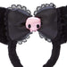 Sanrio Kuromi Headband Black Soft Plush 345253- Japan Figure Store - #1 Bring To You The Best Japanese Goods