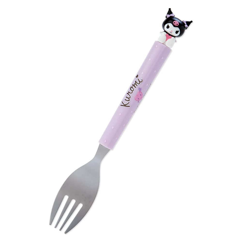 Sanrio Kuromi Mascot Fork 786870 - Cute and Functional Dining Utensil- Japan Figure Store - #1 Bring To You The Best Japanese Goods
