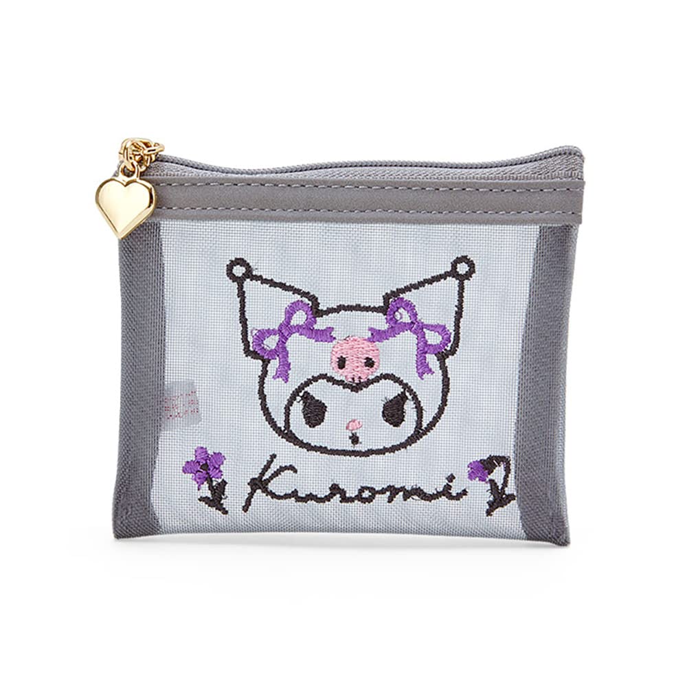 Sanrio Kuromi Mini Flat Pouch 822132 - Stylish and Compact Storage Bag
