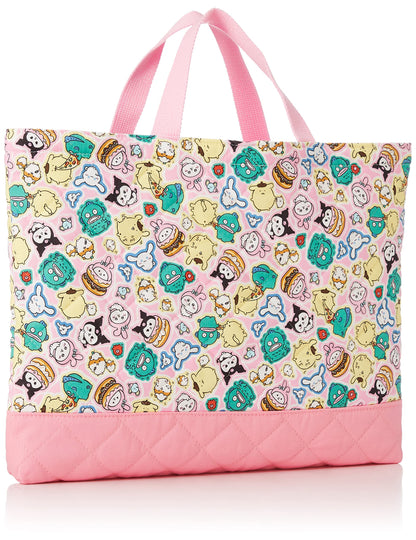 Sanrio Lesson Bag Cg-2795 Pk Pink School Tote- Japan Figure Store - #1 Bring To You The Best Japanese Goods