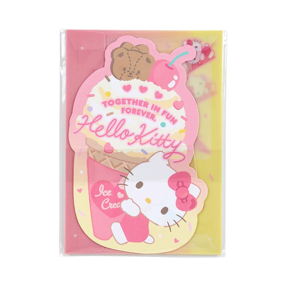 Sanrio Hello Kitty Ice Party Letter Set 328197 - Cute Stationery Collection- Japan Figure Store - #1 Bring To You The Best Japanese Goods