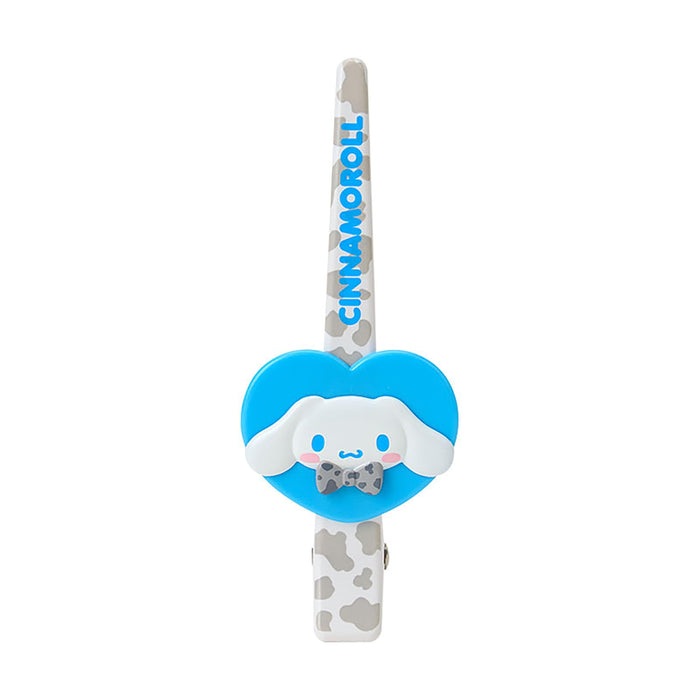 Sanrio Cinnamoroll, pince à cheveux pour cheveux longs, motif animal monochrome, 3 ans et plus, ABS, acier.