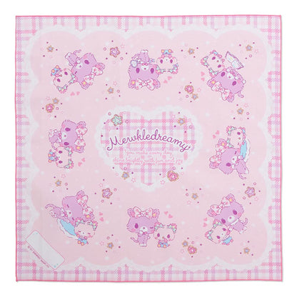 Sanrio Mewkledreamy Lunch Cloth Set Of 3 43x43cm 100% Cotton Name Space Included- Japan Figure Store - #1 Bring To You The Best Japanese Goods