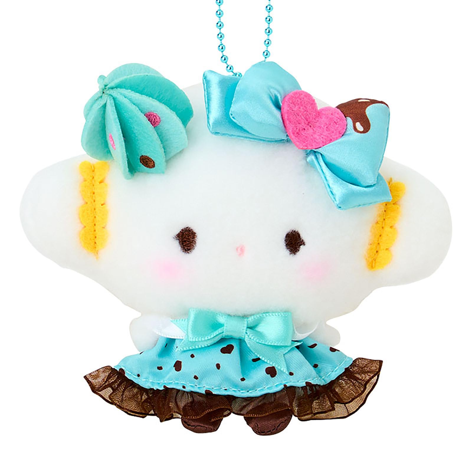 Sanrio Kogimyun Chocolate Mint Polyester Mascot Holder for Ages 6+