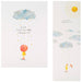Sanrio Message Card Cheering - Girl with Umbrella Greeting Card En225-3- Japan Figure Store - #1 Bring To You The Best Japanese Goods