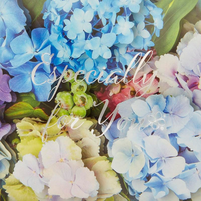 Sanrio Message Card Early Summer Flower Box Hydrangea Greeting Card- Japan Figure Store - #1 Bring To You The Best Japanese Goods