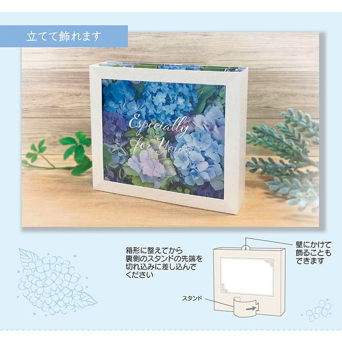 Sanrio Message Card Early Summer Flower Box Hydrangea Greeting Card- Japan Figure Store - #1 Bring To You The Best Japanese Goods