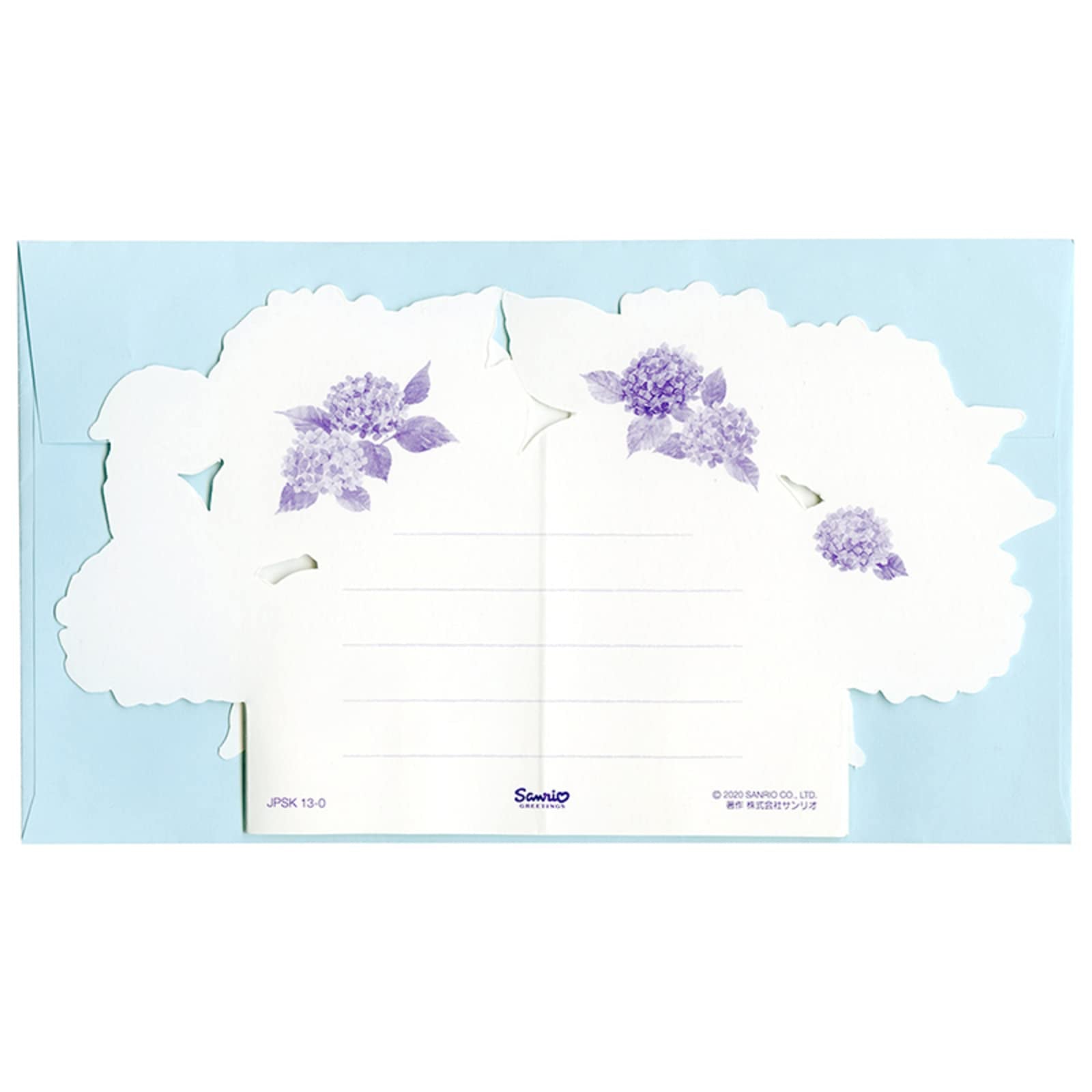 Sanrio Early Summer Hydrangea Greeting Card – Overseas Shipping Available- Japan Figure Store - #1 Bring To You The Best Japanese Goods