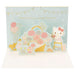 Sanrio Hello Kitty Greeting Card Flower Basket Design Overseas Shipping Available- Japan Figure Store - #1 Bring To You The Best Japanese Goods
