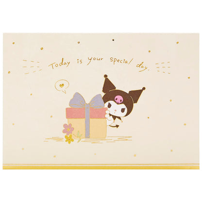 Sanrio Kuromi Cake Party Greeting Card | Overseas Shipping Available- Japan Figure Store - #1 Bring To You The Best Japanese Goods