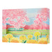 Sanrio Message Card Spring Cherry Blossom Rape Blossom Train Greeting Card- Japan Figure Store - #1 Bring To You The Best Japanese Goods