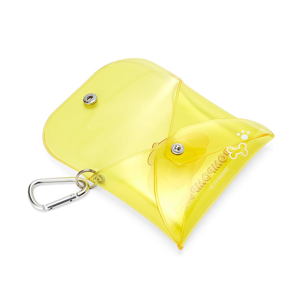 Sanrio Mini Clear Case Pompompurin Pudding Character Functional 8x10x1.5 cm- Japan Figure Store - #1 Bring To You The Best Japanese Goods