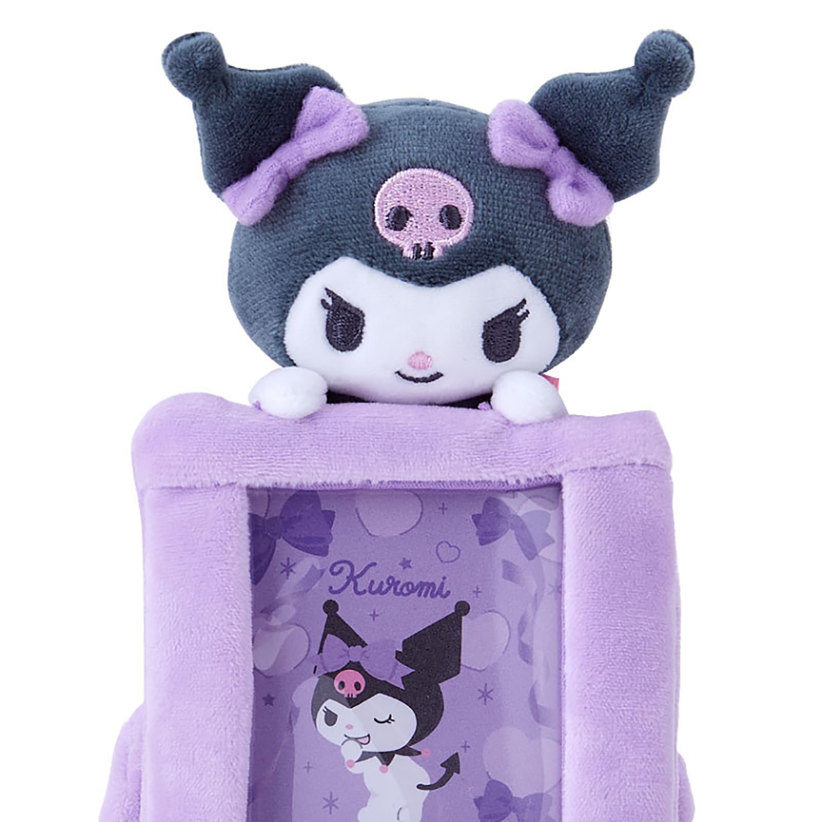 Sanrio Mini Plush Perpetual Calendar Kuromi Desktop Organizer 454621- Japan Figure Store - #1 Bring To You The Best Japanese Goods