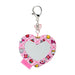Sanrio My Melody Mirror Charm Minna No Quilt Cotton Polyester Glass Steel