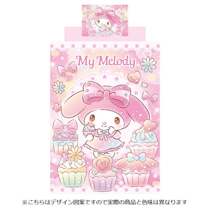 Sanrio My Melody 3-Piece Duvet Cover Set Single Size Bedding Set- Japan Figure Store - #1 Bring To You The Best Japanese Goods