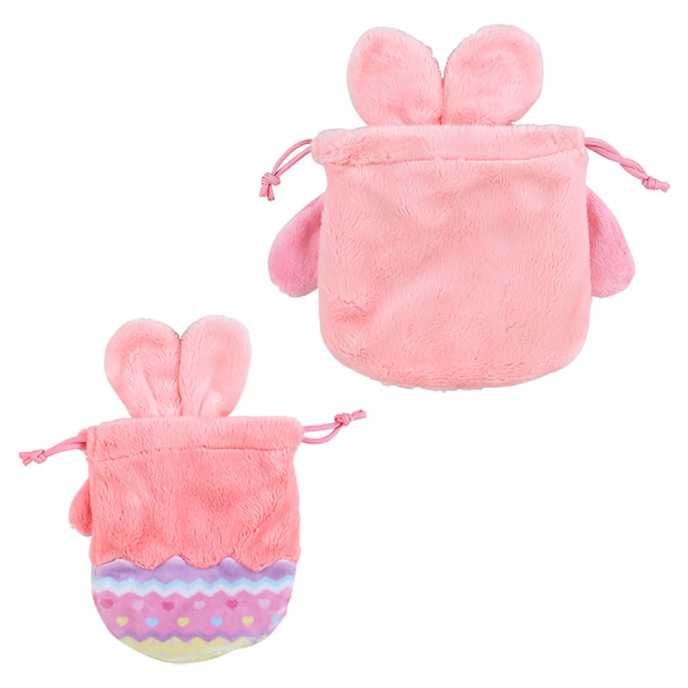 Sanrio My Melody Drawstring Bag Set of 2 - Easter Rabbit Theme 23x23x3cm- Japan Figure Store - #1 Bring To You The Best Japanese Goods