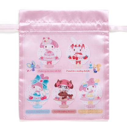 Sanrio My Melody Drawstring Bag Set Sweet Lookbook 428400 Durable Stylish- Japan Figure Store - #1 Bring To You The Best Japanese Goods