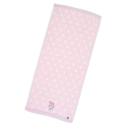 Sanrio My Melody Imabari Face Towel Dots Design- Japan Figure Store - #1 Bring To You The Best Japanese Goods