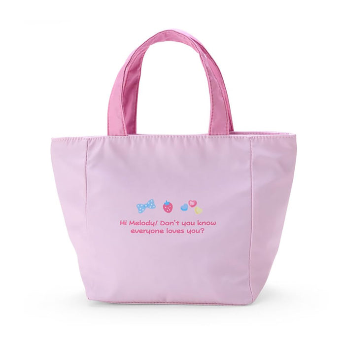 Sanrio My Melody Insulated Lunch Bag 21 x 30 x 11.5 cm Character 805467- Japan Figure Store - #1 Bring To You The Best Japanese Goods