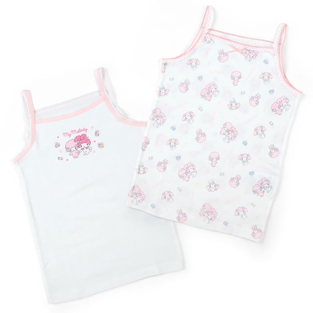 Sanrio My Melody Kids Camisole Set of 2 Size 120Cm - Comfortable & Cute- Japan Figure Store - #1 Bring To You The Best Japanese Goods
