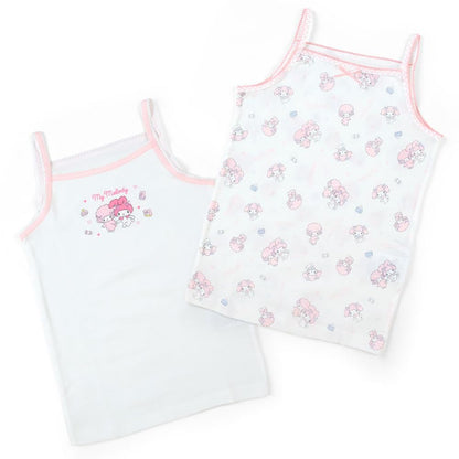 Sanrio My Melody Kids Camisole Set of 2 Size 120Cm - Comfortable & Cute- Japan Figure Store - #1 Bring To You The Best Japanese Goods