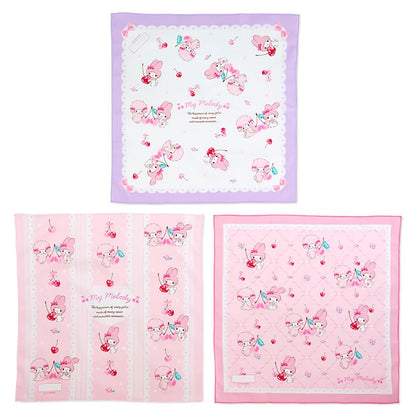 Sanrio My Melody Lunch Cloth Set of 3 Eco-Friendly Reusable Wrappers- Japan Figure Store - #1 Bring To You The Best Japanese Goods