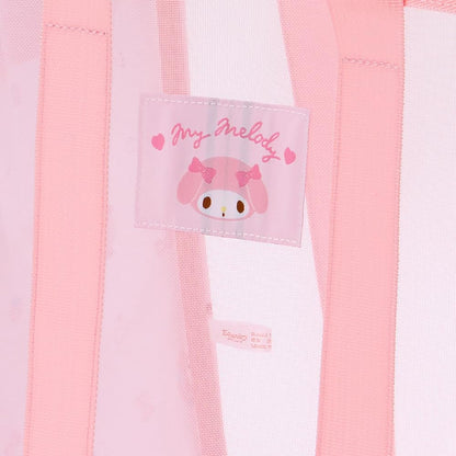Sanrio My Melody Mesh Storage Case Medium - Cute and Durable Organizer- Japan Figure Store - #1 Bring To You The Best Japanese Goods