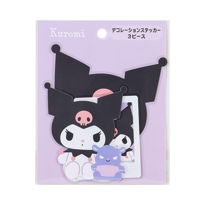 Sanrio Kuromi Sticker Set - 11.5 x 10 cm Character Decoration- Japan Figure Store - #1 Bring To You The Best Japanese Goods