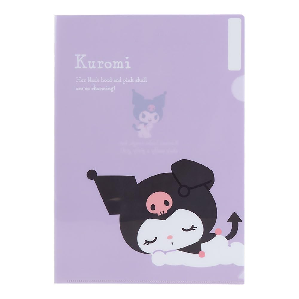 Sanrio Kuromi-Chan Character File 31x22 Cm 0.1 Cm Thickness 989975- Japan Figure Store - #1 Bring To You The Best Japanese Goods